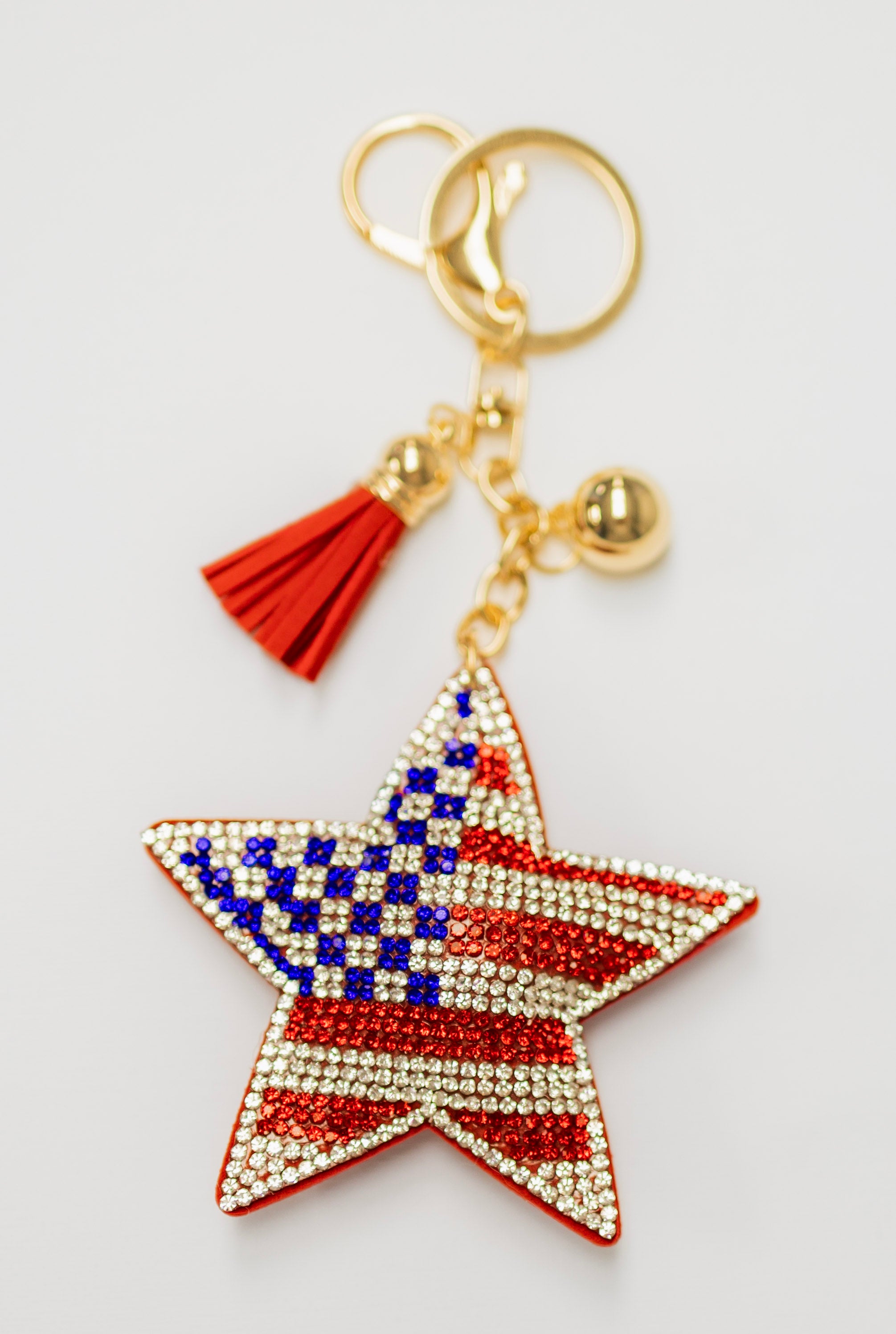 American Flag Star Charm