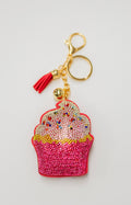 Pink Cupcake Charm